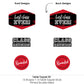 Big Dot of Happiness Reunited Red - School Class Reunion Party Centerpiece Sticks - Table Toppers - Set of 15
