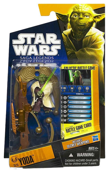 Hasbro Star Wars 2010 Saga Legends Action Figure SL No. 13 Yoda