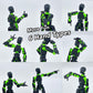 SENROELECTRONAGE T13 Action Figure Assembly Completed, Upgraded 3D Printed T13 Action Figure, The Dummy 13 is Very Suitable for Office Desks