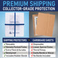 Premium Bundle Trading Card Shipping Protector with Rubber Bands | Graded Cards Protectors, Sports Trading Card Shipping Supplies Packaging, TCG