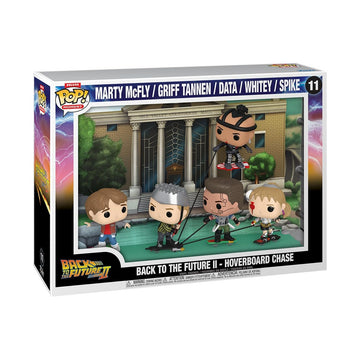 Funko Pop! Moments Deluxe: Back to the Future 2 - Marty McFly - Hoverboard Chase - Collectable Vinyl Figure - Gift Idea - Official Merchandise - Toys