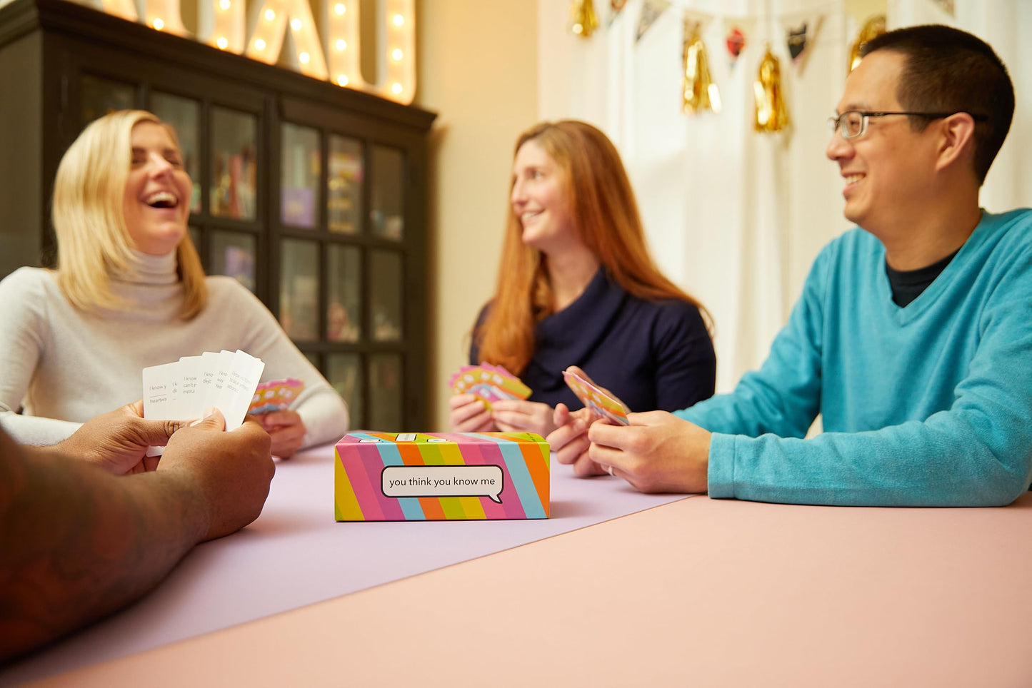 Pink Tiger Games You Think You Know Me Card Game Ages 14+ 2 to 10 Players