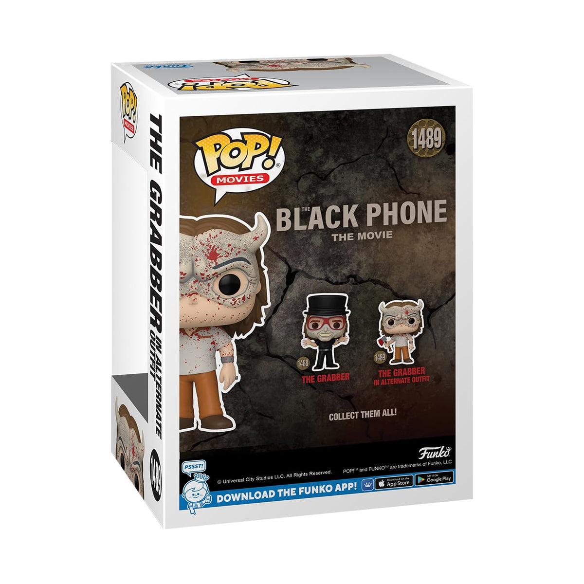 Funko POP! Movies: Black Phone - The Grabber - Bloody - Collectable Vinyl Figure - Gift Idea - Official Merchandise - for Kids & Adults - Horror Fans