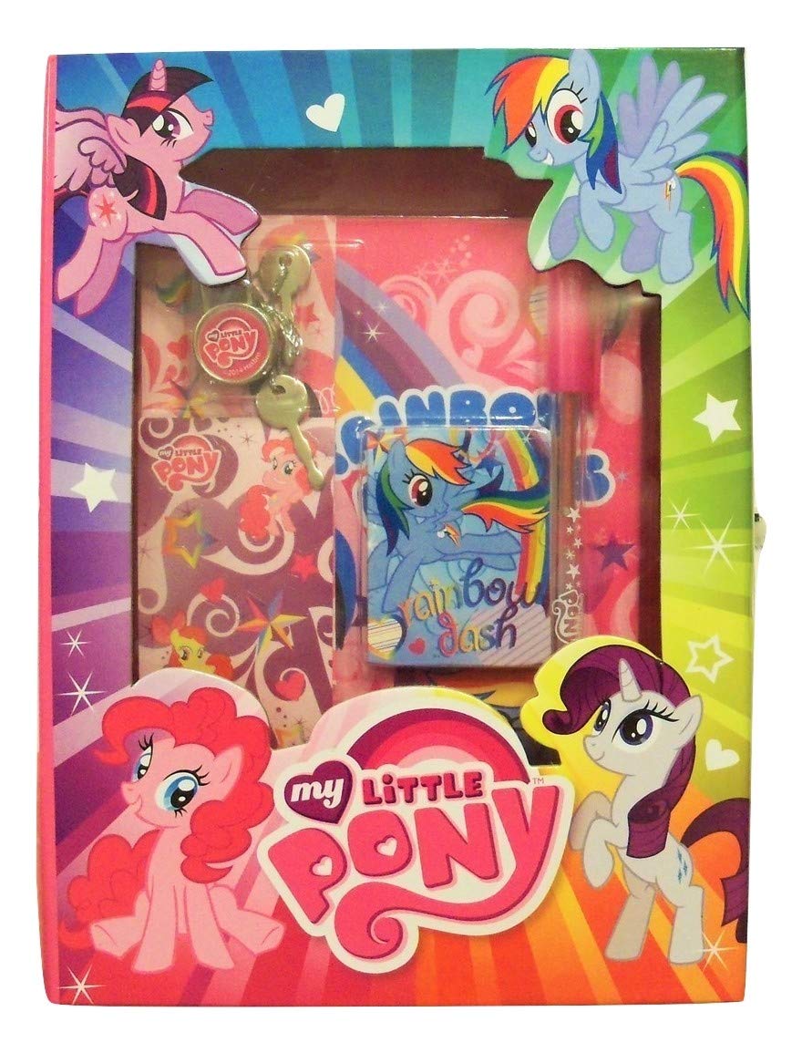 My Little Pony Bundle of 5 Activity Gift Set Items ~ Friendship is Magic (Jumbo Coloring and Activity Book, Christmas themed activity booklet, Boxed