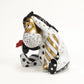 Enesco Disney Britto Winnie the Pooh Eeyore Butterfly Midas Figurine, 6.38 Inch, Multicolor