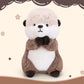 Riuhot Cute Otter Plush Soft Plushie Toy Stuffed Animal Birthday Gift for Kids Children Girls Boys 9.8 Inch Sea Otter Stuffed Animals