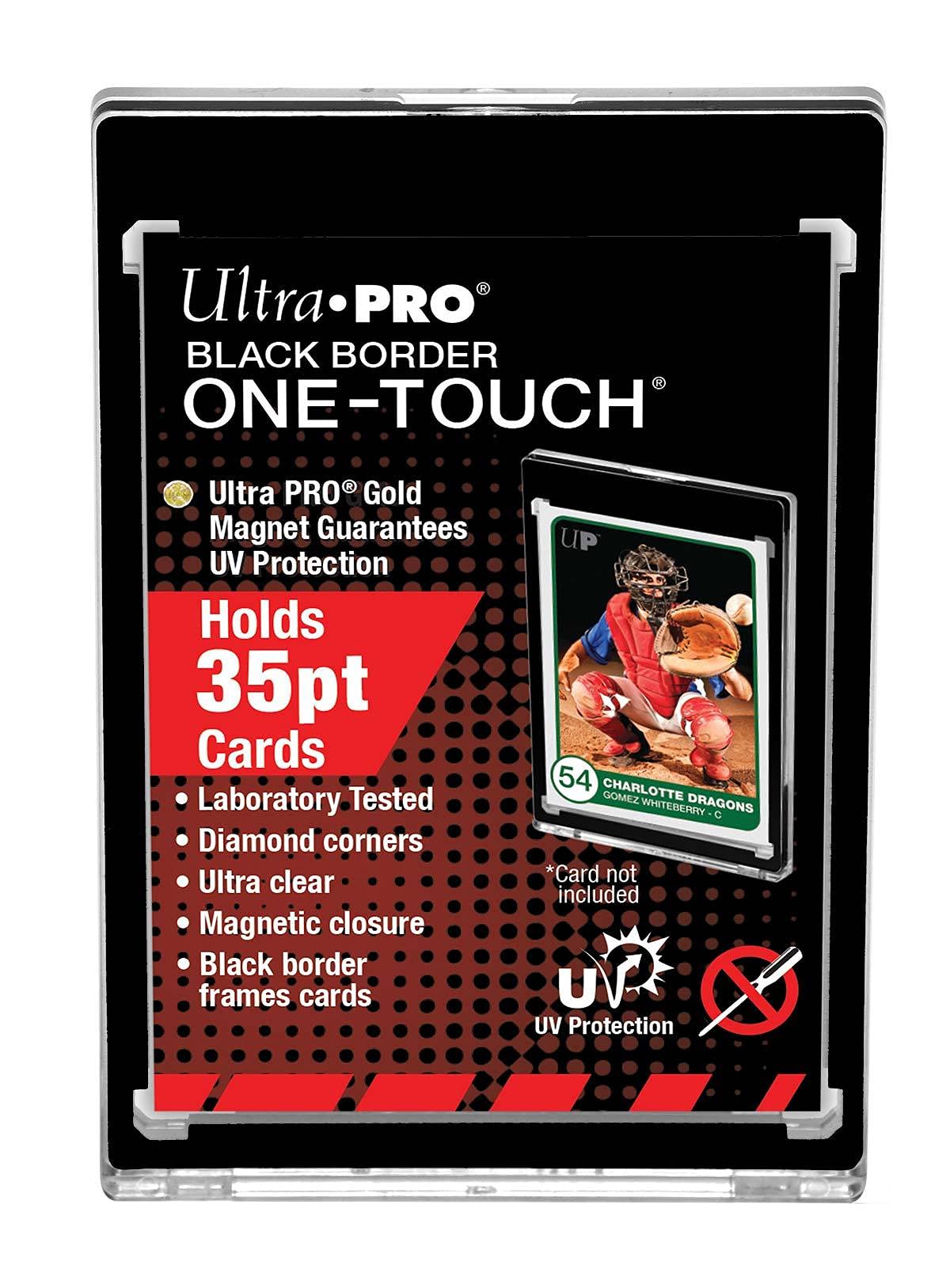 Ultra PRO - 35pt Cards UV ONE-TOUCH Magnetic Holder - Premium Trading Card Display Case, Magnetic Closure, Standard Size Card Protector