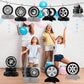 12Pcs Race Car Centerpieces for Tables - Classic Car Birthday Decorations Classic Car Party Decorations Wheel Tire Centerpieces Decor for Car Themed