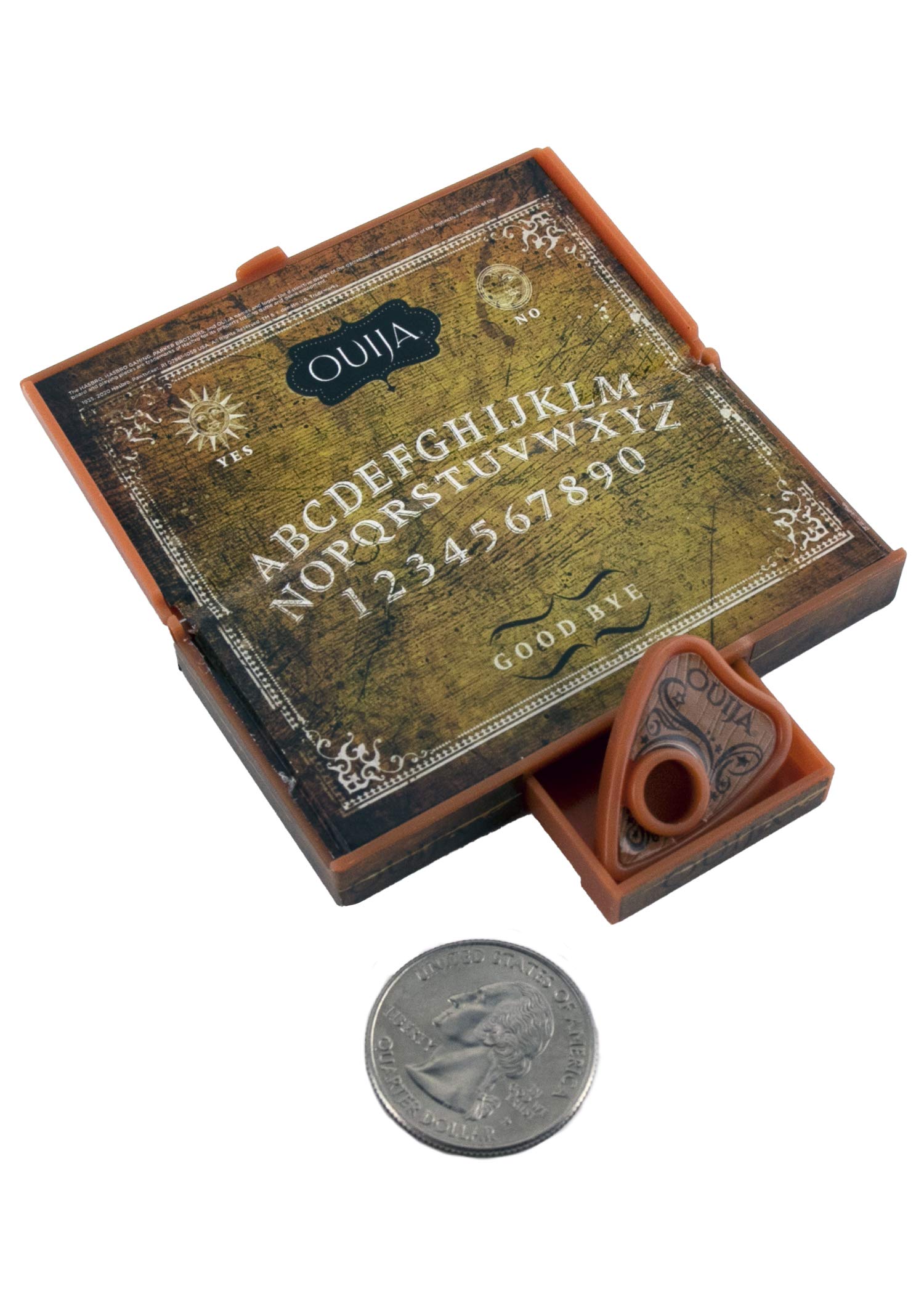World's Smallest Ouija Board Game for 1 player