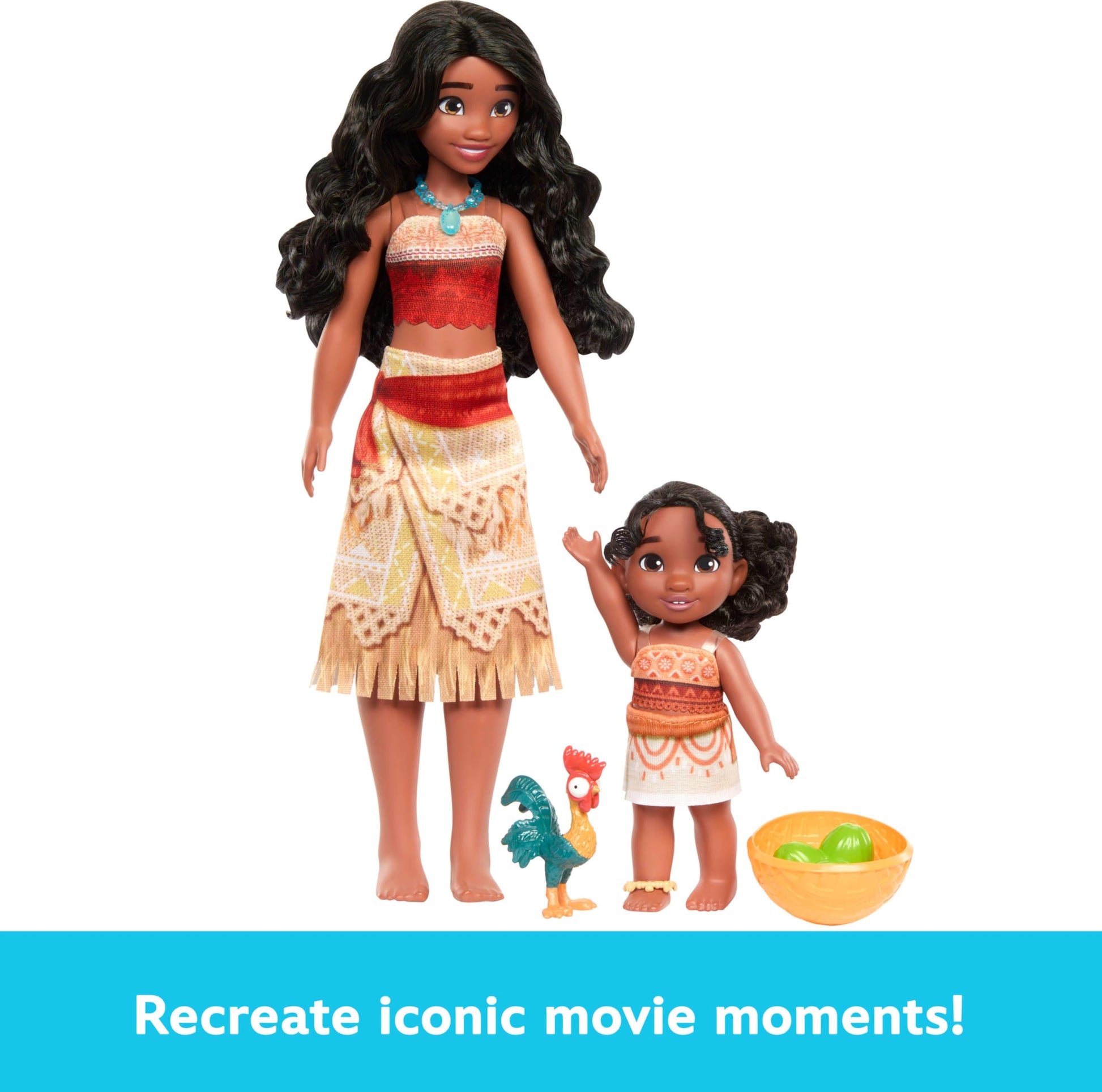 Mattel Disney Moana 2 Simea Fashion Doll with Anklet Accessory, 5 Moveable Joints & Removable Outfit, Toys Inspired by the Movie