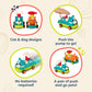 B. toys Push & Go Toy Cars, PawMobiles Cat & Dog Toddler Toy Cars, Activity
