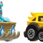 Hot Wheels Toy Cars, Set of 2 RacerVerse Die-Cast Vehicles with Character Drivers Optimized for Performance on RacerVerse Track (Styles May Vary)