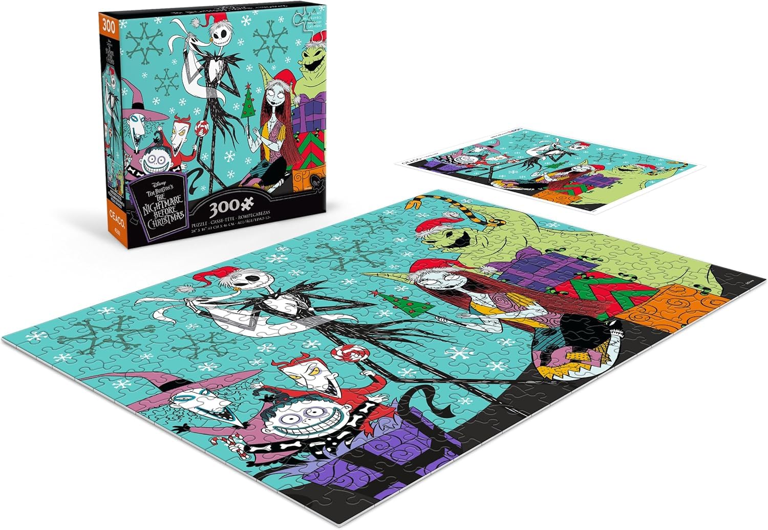 Disney Nightmare Before Christmas Party - 300 Large Piece Puzzle