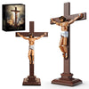 Vziimo Jesus Cross Building Set, Little Jesus Crucifix Building Block, Religious Creative Toys for Home Office Decor, Christian Toys Father Day