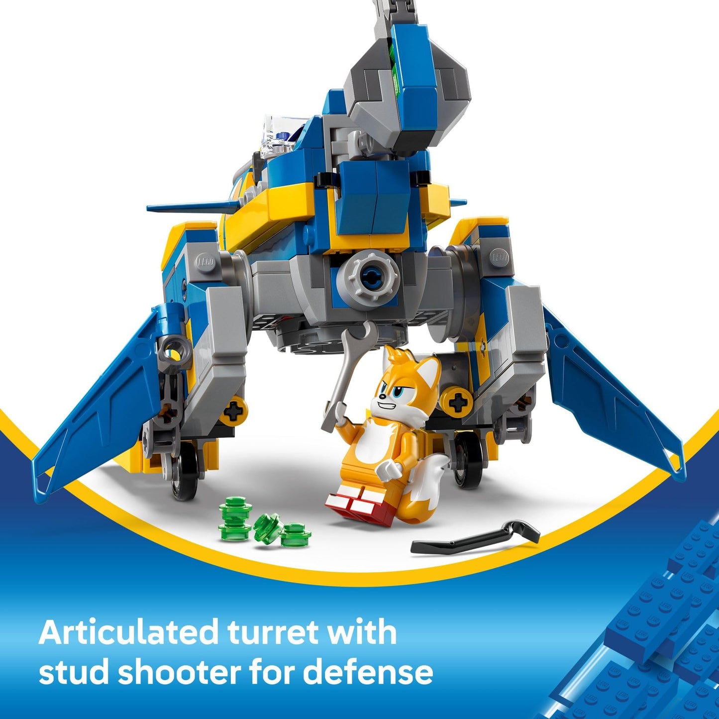 LEGO Sonic the Hedgehog Cyclone vs. Metal Sonic - Building Toy for Kids, Boys and Girls, Ages 8+ - Mech Suit with Minifigures for Pretend Play - Gift