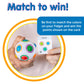 Continuum Games Fidget About It The Fast Paced Puzzle Dice Rolling Fidget Toy Board Game - Click the Orbs and Solve The Puzzles On The Cards - Fun