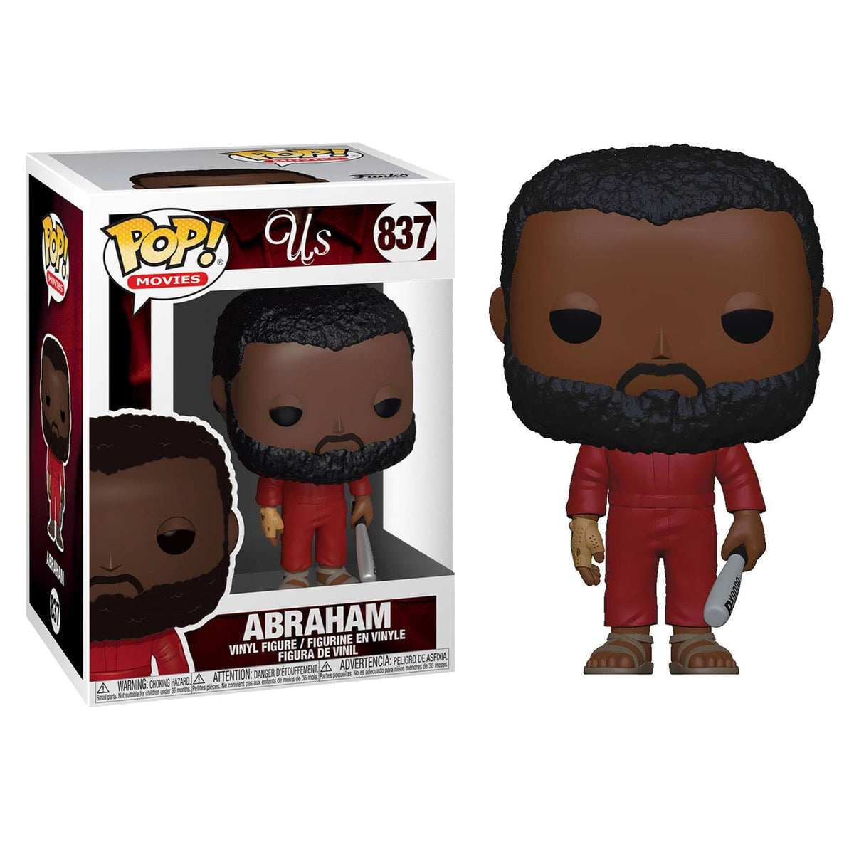 Funko Pop! Movies: Us - Abraham with Bat