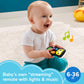 Fisher-Price Baby & Toddler Toy Laugh & Learn Remote, Pretend Streaming TV Control Musical Learning Activity for Infants Ages 6+ Months