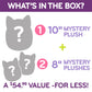Squishmallows Mystery Value Pack 3-Pack Plush Set - 1 Jumbo 10” & 2 Medium 8” Official Jazwares Soft Squishy Stuffed Animals - Surprise Collectible