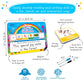 104 PCS Sentence Building for Kids, Sentence Building Magnets Kit, Learn to Read, Speech Speak Spell Games, Kids Vocabulary Builder, Sentence Building