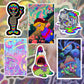 Stickers 50pcs Packs - Supreme Stoner Sticker - Cool Hippie Skater Random Thrasher Decals, Dope 90s Stikers for Helmet - Graffiti Sticker Lot 100%