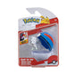Pokémon PKW3135 Clip 'n'Go Poké Balls Alola Vulpix & Super Ball, Official Pokéball with 5 cm Figure
