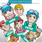 Mbarbs Gaming Speculate Features to Know Who I Am? Speculating Game for Kids Ages 6 and Up, Includes People Cards