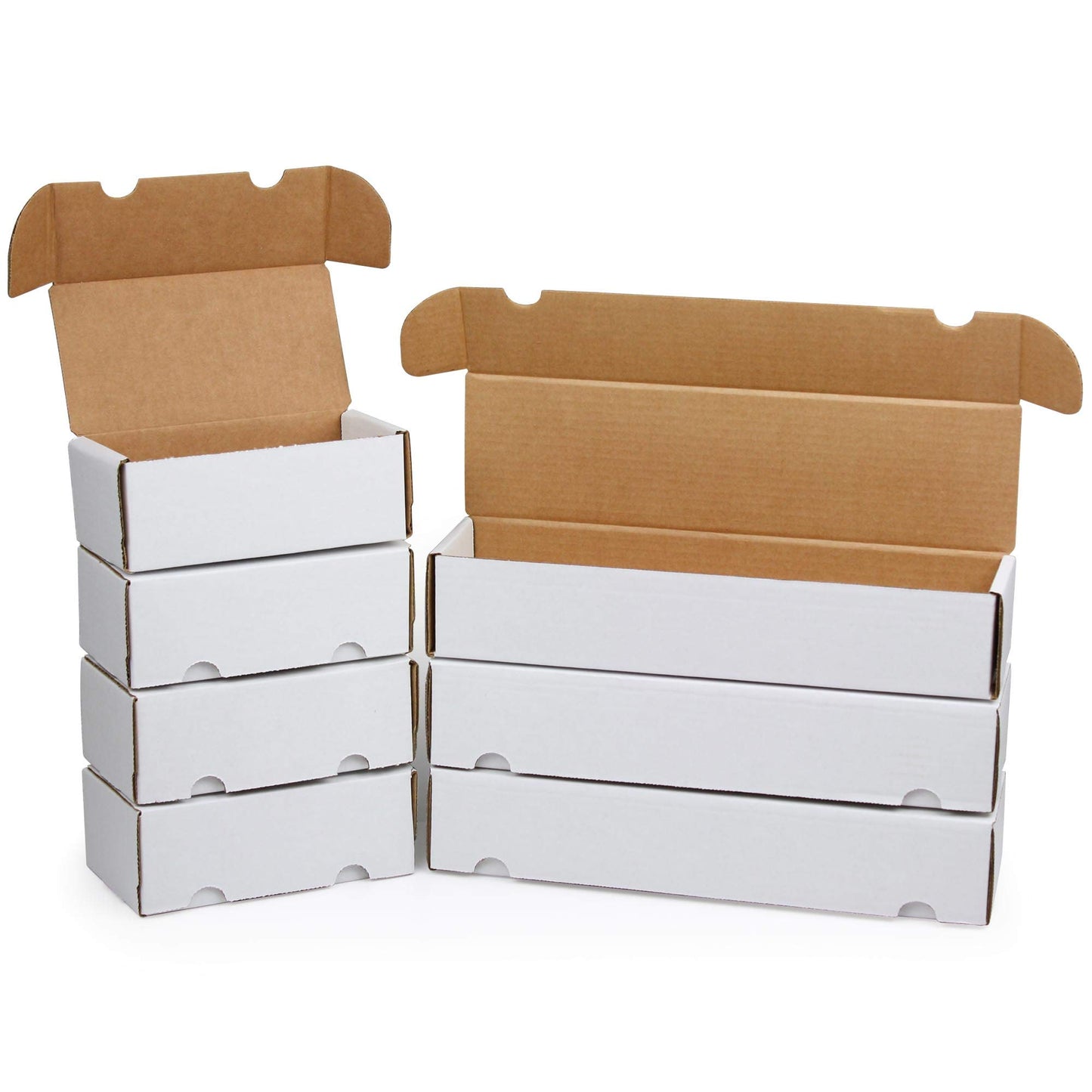 BCW Storage Box Variety Pack for Trading Cards, 4-Pack & 3-Pack