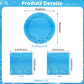 40 Pcs Ocean Plates and Napkins Sets - Under The Sea Party Supplies Tableware, Blue Disposable Paper Plates and Napkins Kit for Summer Ocean Themed