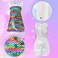 BLIJOLA Doll Clothes 5 Sets Sequins Dresses for 11.5 inch Girl Doll Including 2 Mermaid Clothes Swimwear 1 Evening Dress 2 Casual Dresses Party
