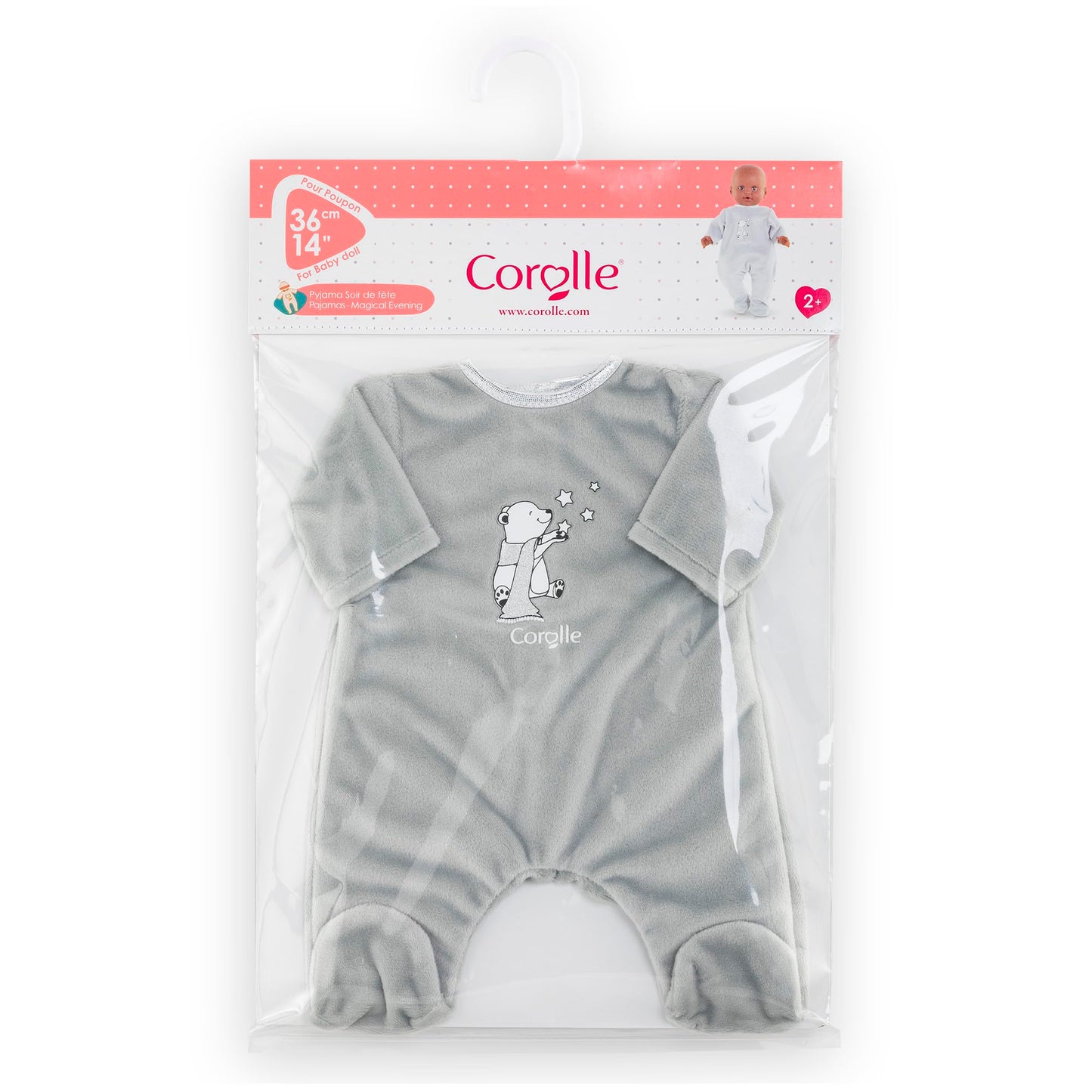 Corolle 9000141470 Pyjamas Collection Magic Evening for All 36 cm Baby Dolls from 2 Years