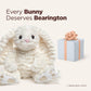 Bearington Creamy The Easter Bunny Stuffed Animal - 10" Soft Plush Rabbit Toy with Fluffy Fur - Adorable Toy Bunny with Cuddly Design - Cute Easter