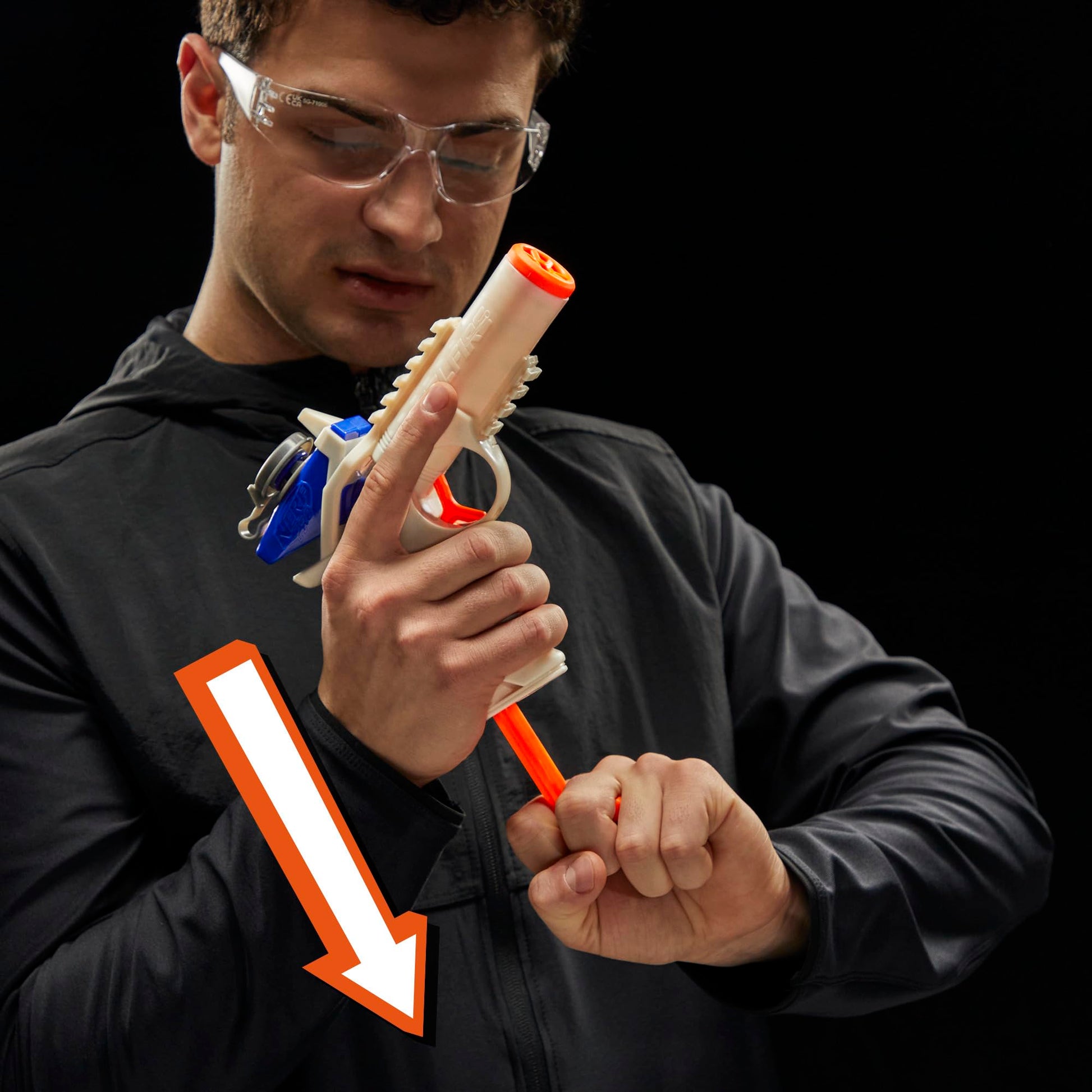 Nerf Pro Gelfire Versus Pack Includes 2 Blasters, 4,000 Gelfire Rounds, 60 Round Capacity, T-Pull Priming, 2 Eyewear, Gifts for Teens Ages 14+