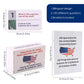 US Civic Test Flash Card 2025 Combo Set with Bilingual Booklet - English/Spanish,Flashcards for The United States Citizenship,Naturalization Study