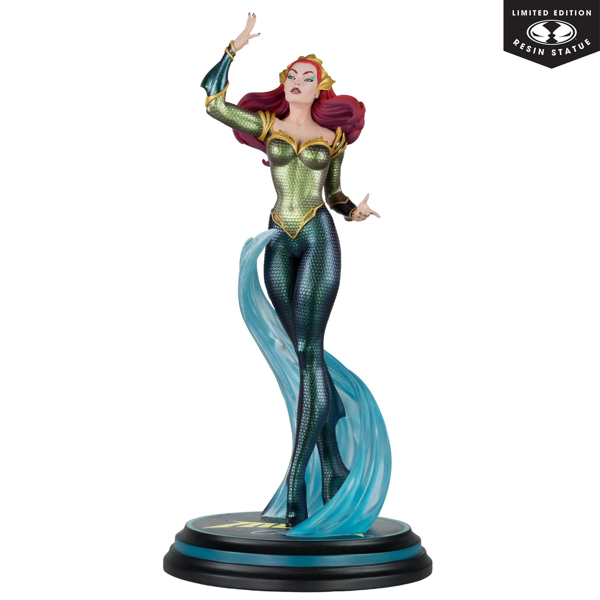 McFarlane Toys- DC Direct Mera by J. Scott Campbell (DC Cover Girls) 1:8 Scale Resin Statue