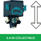 Mattel Minecraft Flippin’ Figs Figures with 2-in-1 Fidget Play, 3.75-in Scale, Large Heads & Pixelated Design (Characters May Vary)