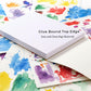 100 Sheets - Watercolor Paper Pads (9"x12") - Premium Thick Pages (220 GSM) - Also Great for Drawing, Finger Painting & Sketching; Easy Tear Design