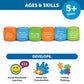 Learning Resources Let's Talk Cubes - Social Emotional Activities, Speech Therapy Materials, Ice Breaker, Occupational Sensory Gifts For Boys