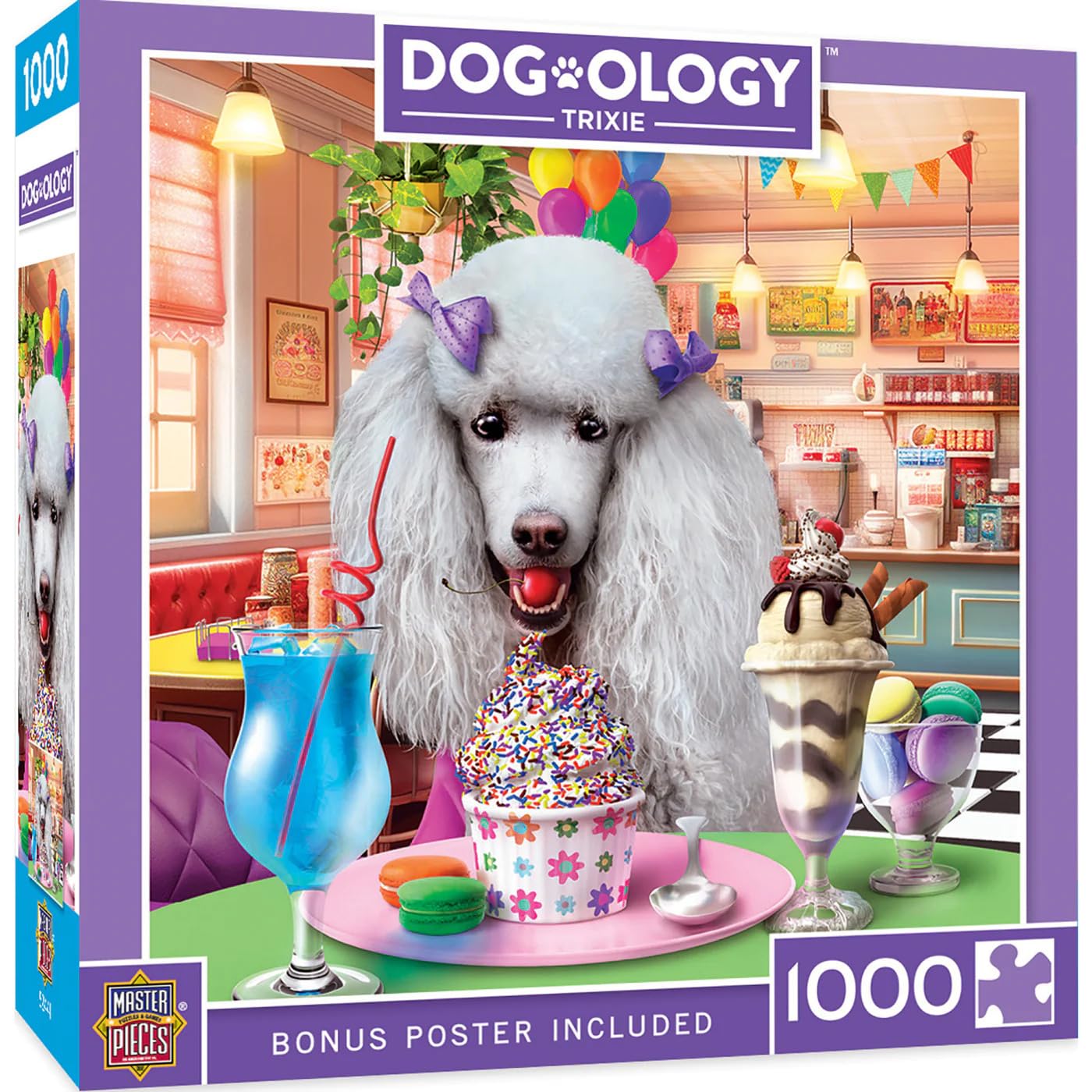 MasterPieces 1000 Piece Jigsaw Puzzle for Adults and Family - Trixie - 19.25"x26.75"