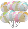 18inch Beach Ball Shaped Mylar Foil Balloons for Summer Beach Pool Party Birthday Party Decoration