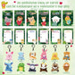 CAMIRUS 24Packs Mini Stuffed Animals Plush Keychain, Cute Small Tiny Stuffed Keychain Animal Plush Toys for Kids Valentines Easter Themed Parties