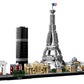 LEGO Architecture Paris Model Building Set - Detailed Display Building Block Set for Kids, Boys and Girls, Ages 12+ - Unique Gift for Travel