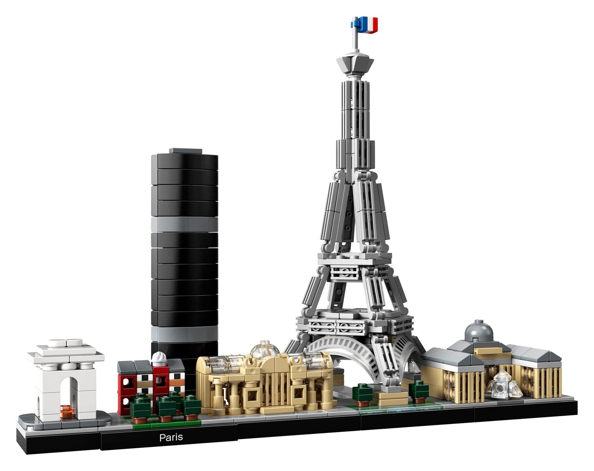 LEGO Architecture Paris Model Building Set - Detailed Display Building Block Set for Kids, Boys and Girls, Ages 12+ - Unique Gift for Travel