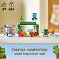 LEGO Minecraft The Guardian Battle Toy Building Set 21180 Underwater Ocean Theme with Minecraft Mobs Figures, Build a Coral Reef, Find Hidden