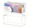 Prismatic SPC Evolutions Acrylic Case - 8+5mm Thick Magnetic Lid Display Box, Stackable UV Resistant Protector for Trading Card Super Premium