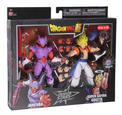 Dragon Ball Super Dragon Stars Series Janenba VS Super Saiyan Gogeta Action Figures 2 Pack