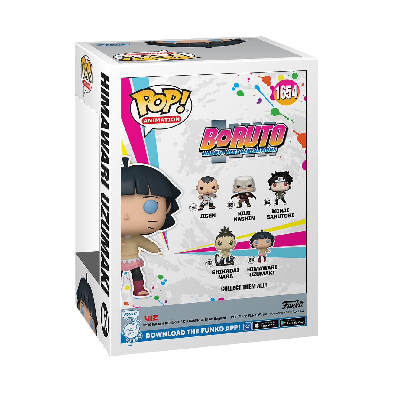 Funko POP! Animation: Boruto - Himawari Uzumaki - 1/6 Odds for Rare Chase Variant - Boruto: Naruto Next Generations - Collectable Vinyl Figure - Gift