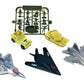 Toy Essentials 27 Inch Aircraft Carrier with Fighter Jets Vehicles