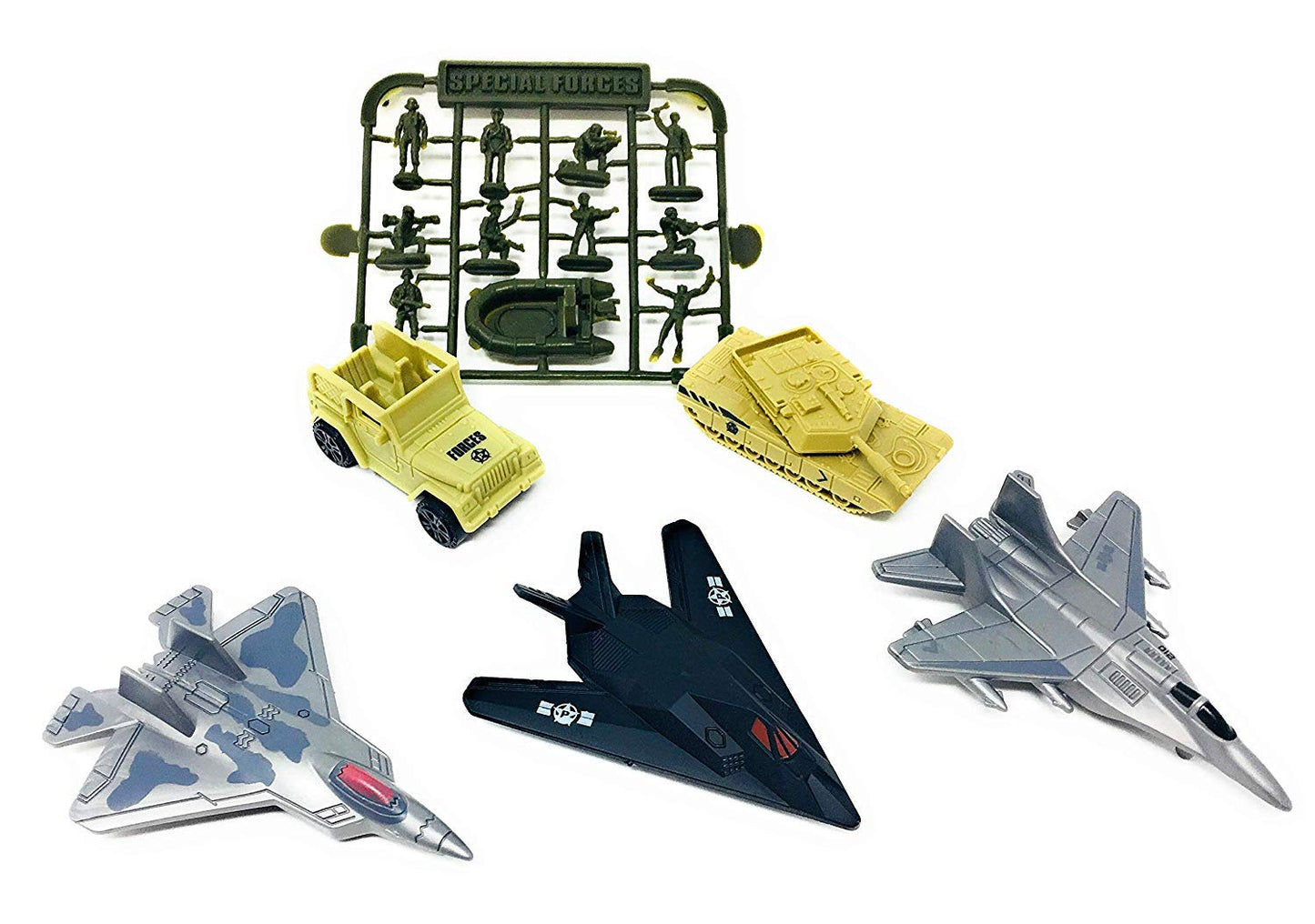 Toy Essentials 27 Inch Aircraft Carrier with Fighter Jets Vehicles