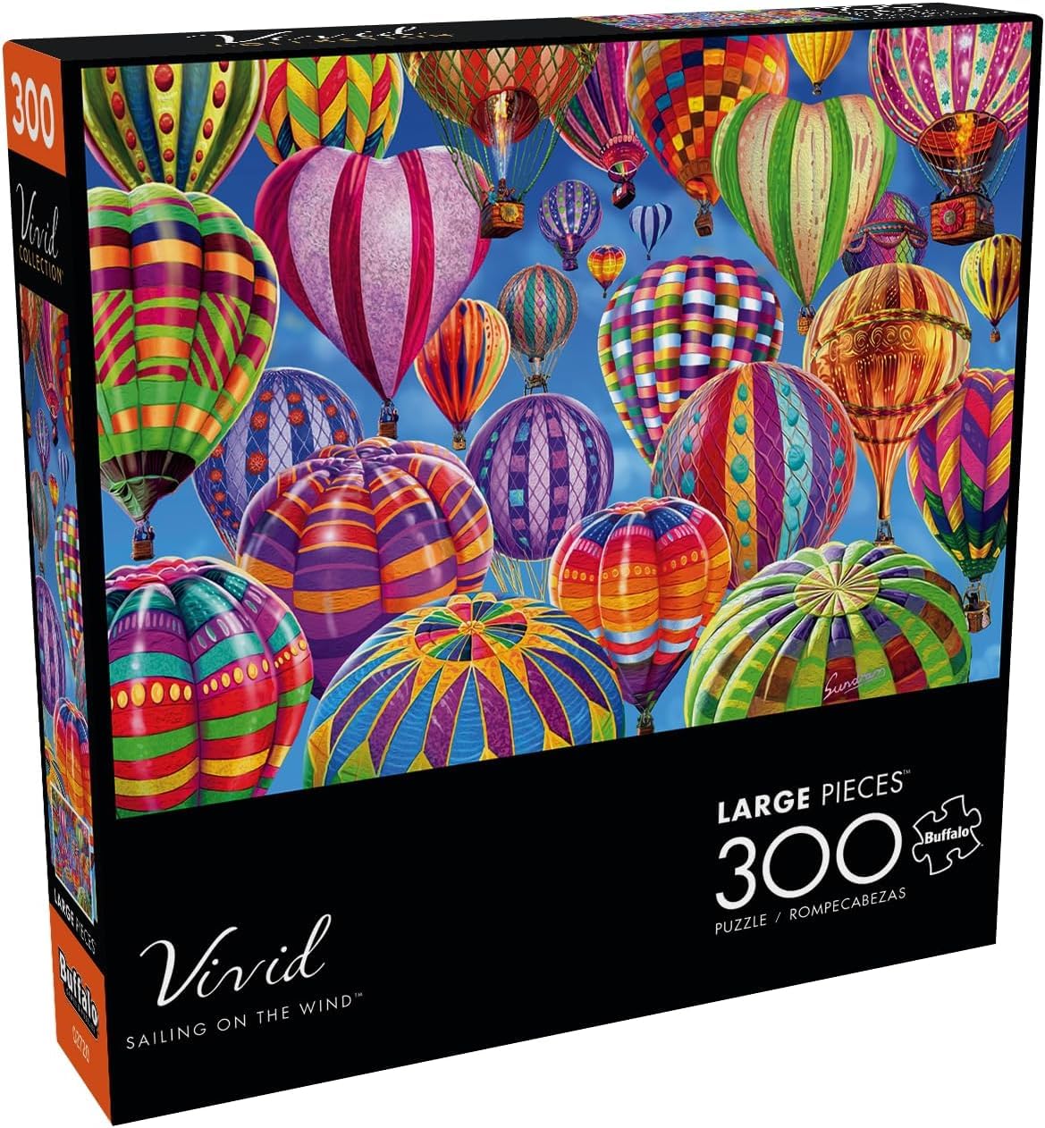 Buffalo Games - Sailing on the Wind - 300 Piece Jigsaw Puzzle for Adults